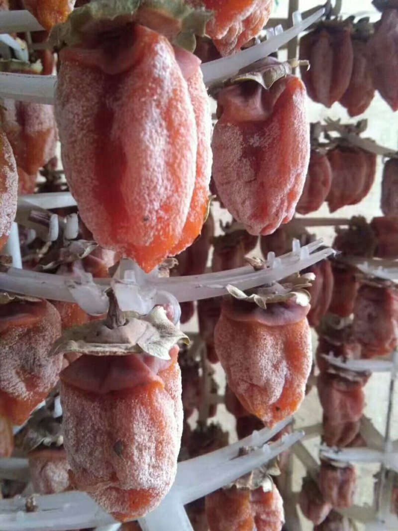 富平吊霜柿饼一级～三级，通货。货量充足。质量放心。一次合
