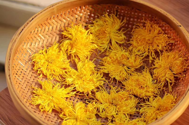 金丝黄菊极品30朵/盒精致简易装