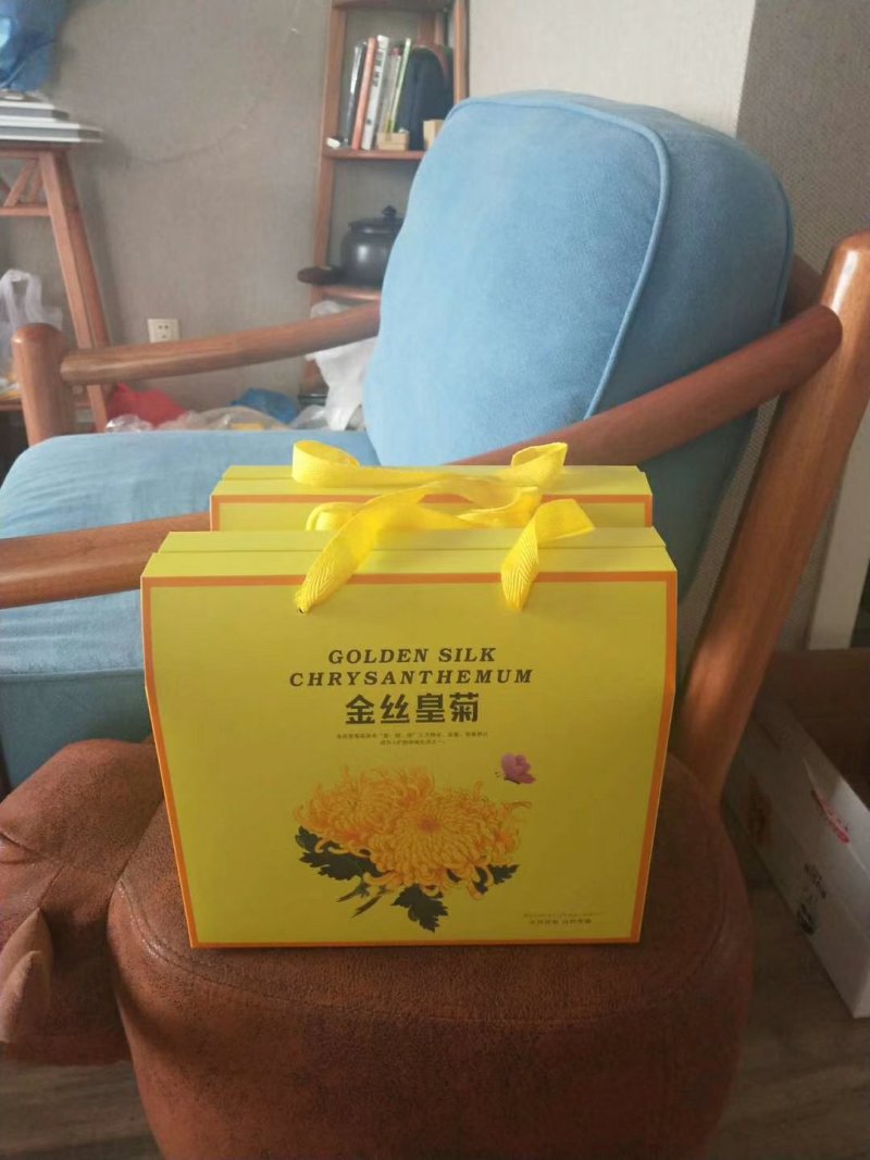 金丝黄菊极品30朵/盒精致简易装