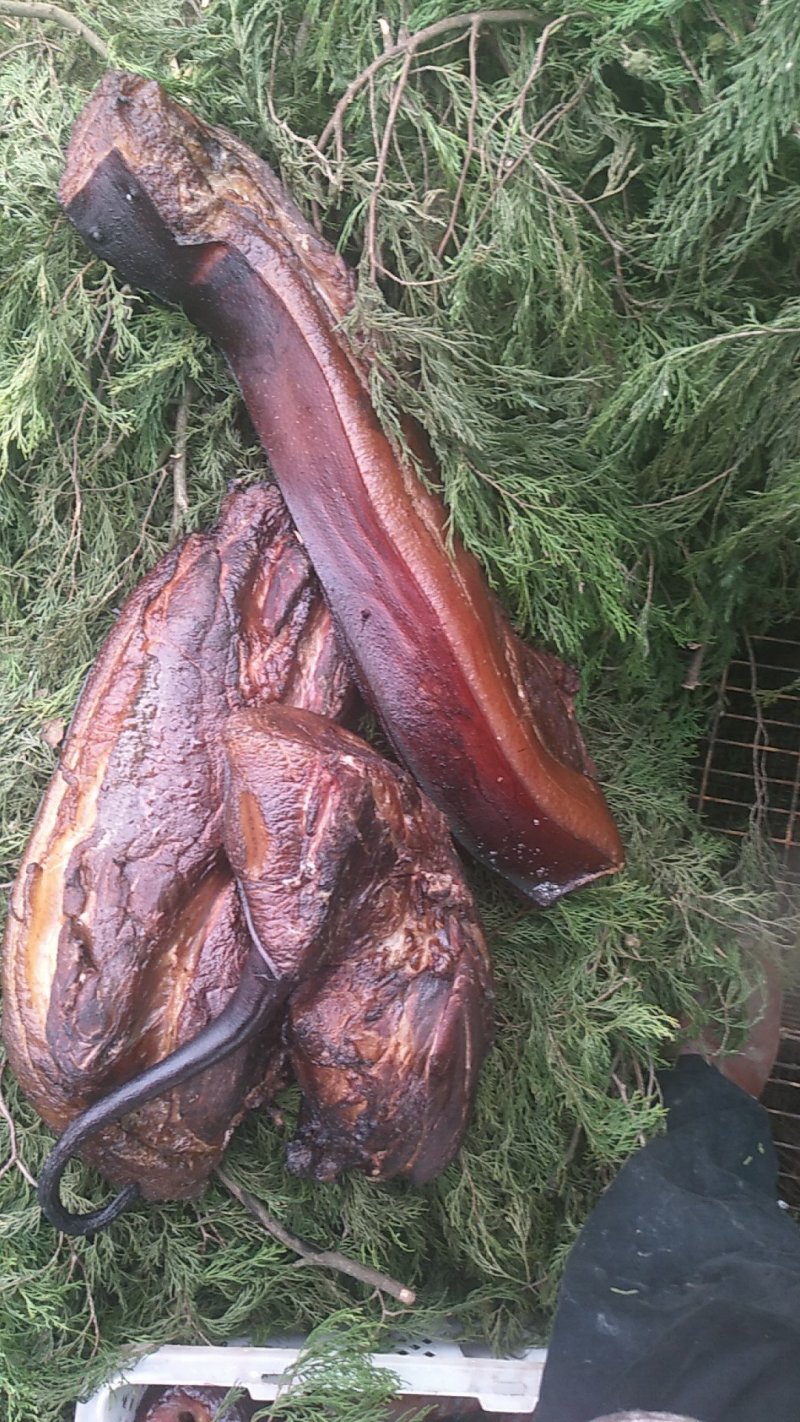 农村土猪腊肉，香肠