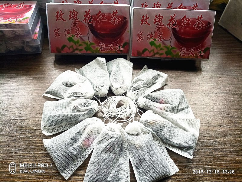 玫瑰花红茶【袋泡茶】买三送一包邮