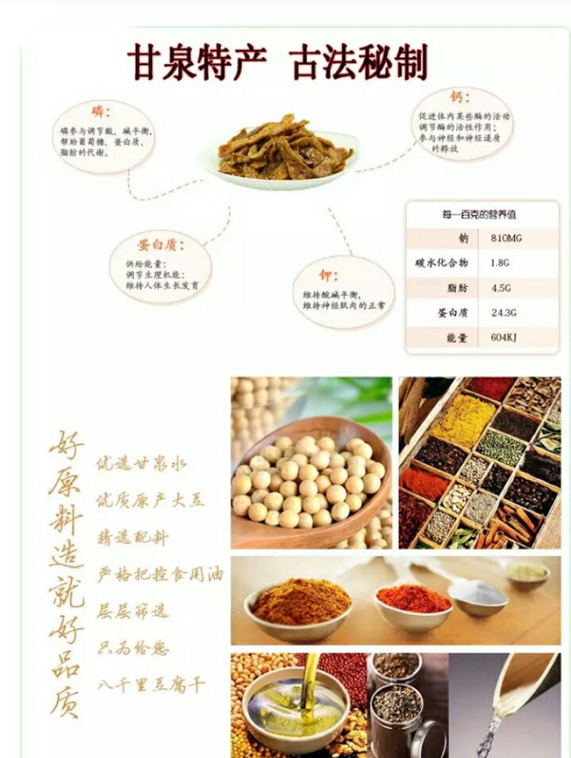 陕北延安特产豆腐干4袋试吃