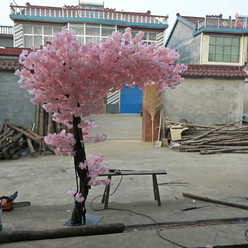 仿真樱花树婚庆装饰商场酒店室内许愿树