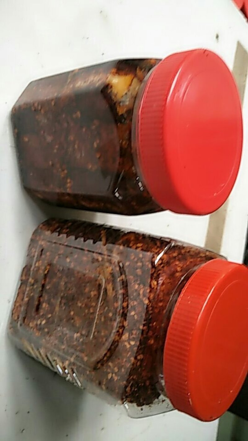 麻辣霉豆腐。