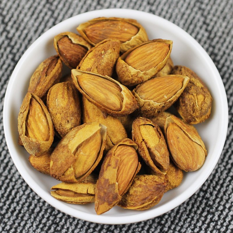 坚果零食壳杏仁独立包装200g巴旦木年货散装整箱批发包邮