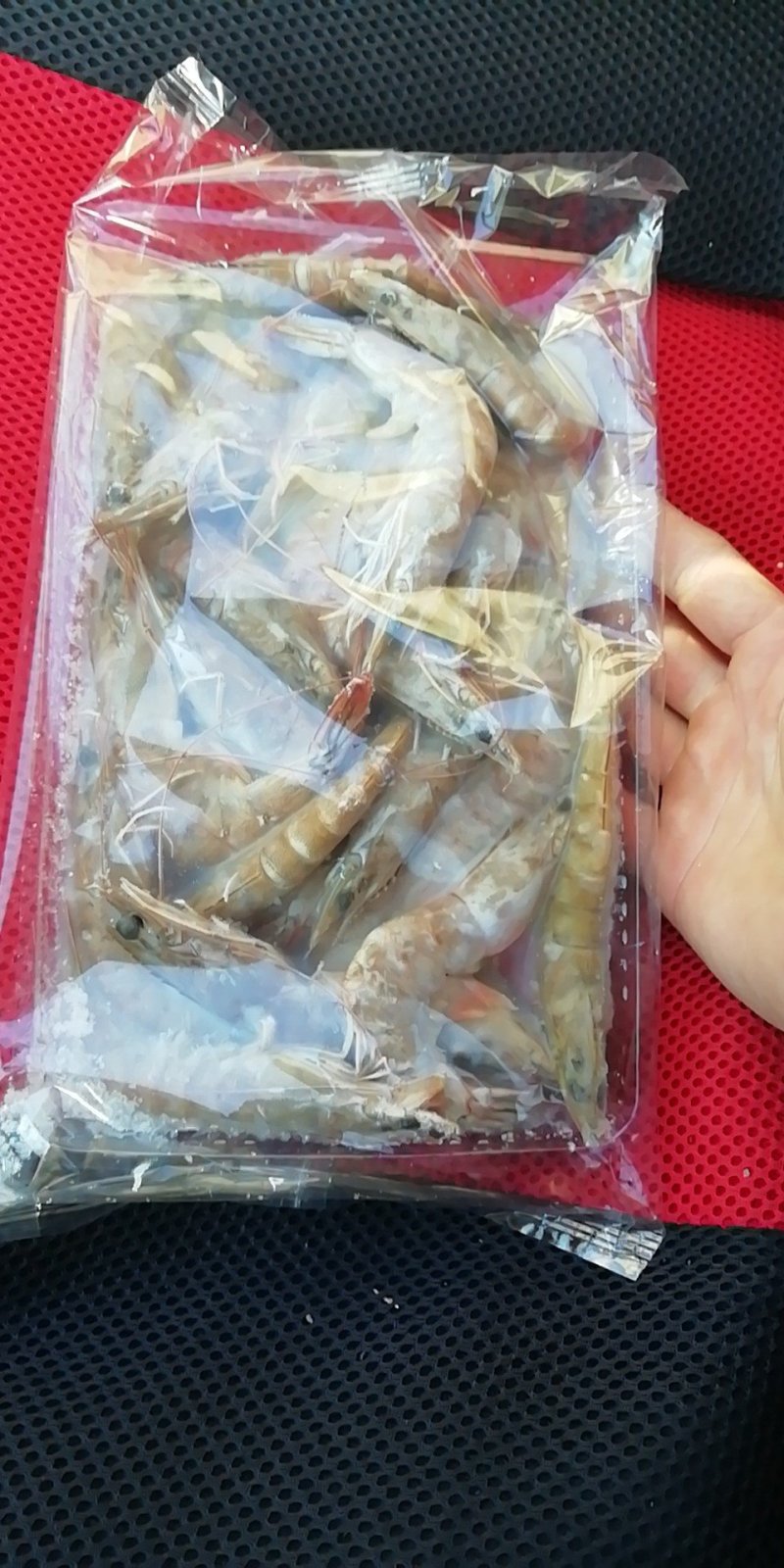 自产自销纯海水南美虾规格36/40