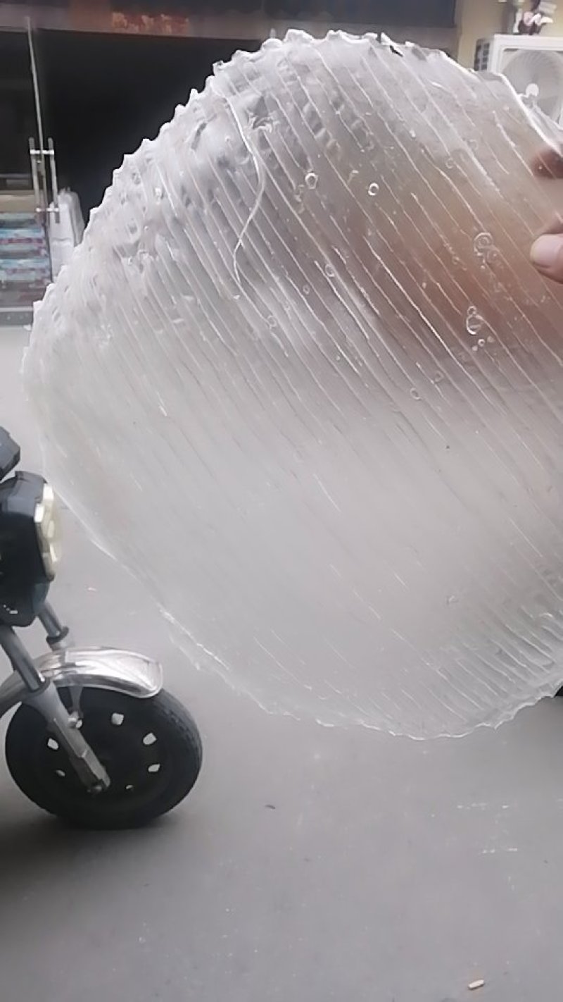 手工绿豆粉皮，