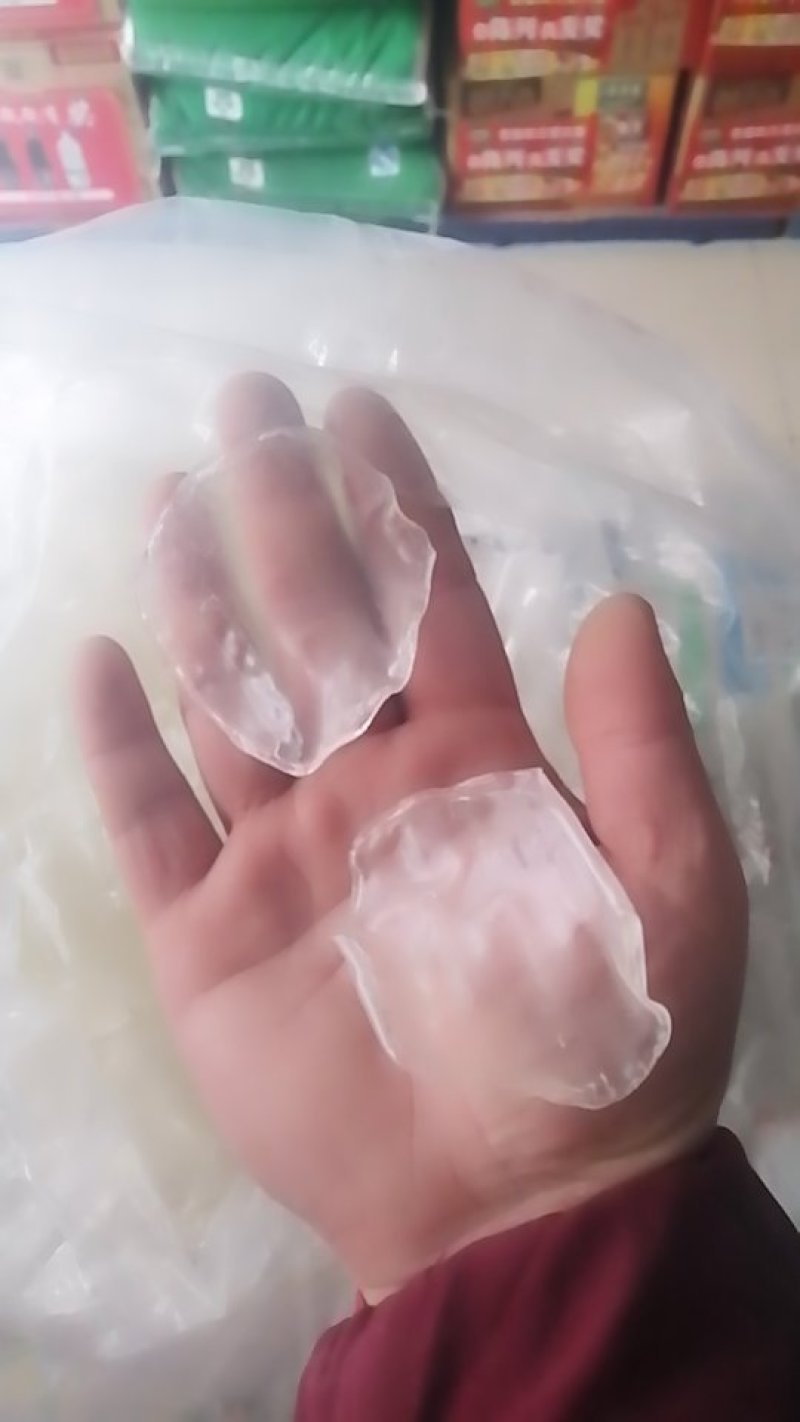 手工绿豆粉皮，