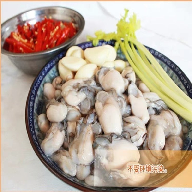 生蚝肉鲜活现剥去壳牡蛎新鲜海蛎子一斤装即食冰鲜生蚝肉
