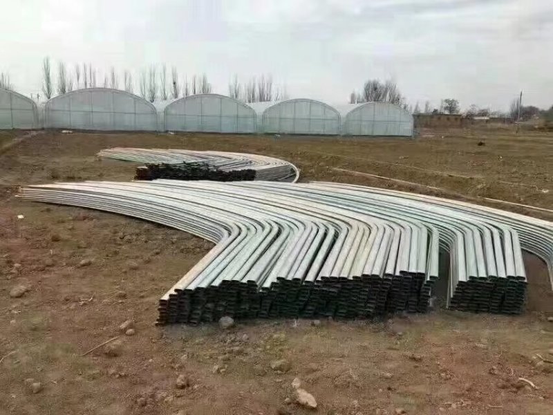 无支柱大棚骨架温室骨架厂家直销养殖棚包塑大棚骨架