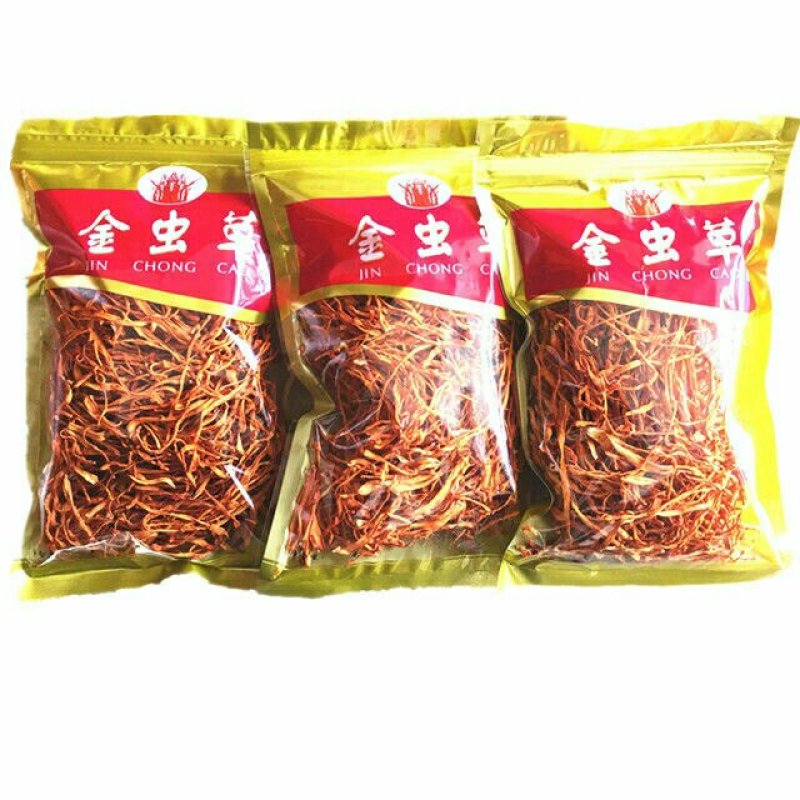 【金虫草一斤装】【李大人村】产地批发东北土特产，虫草花
