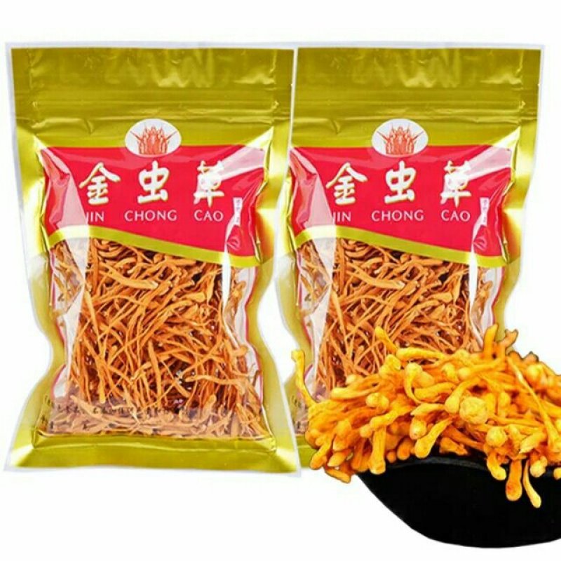 【金虫草一斤装】【李大人村】产地批发东北土特产，虫草花