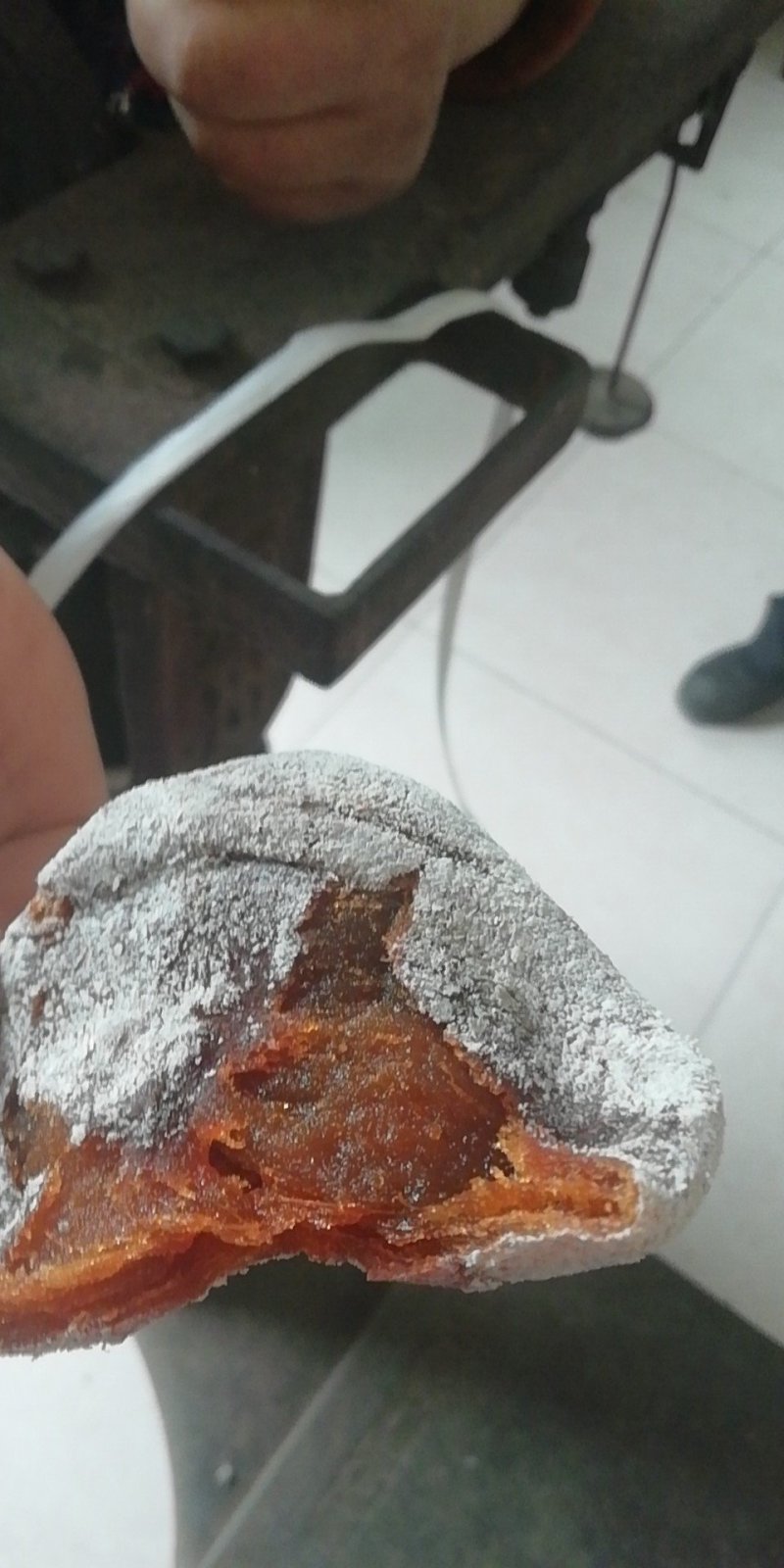天然绿色柿子饼