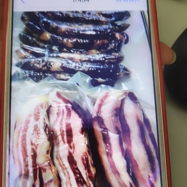 香肠，火腿