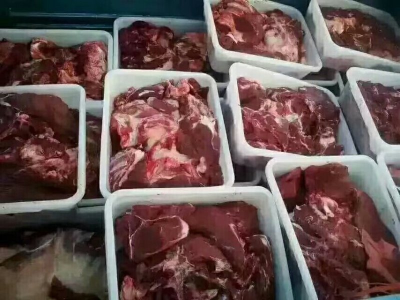 正宗驴肉，带皮驴肉，五分体带骨白条，驴副产品
