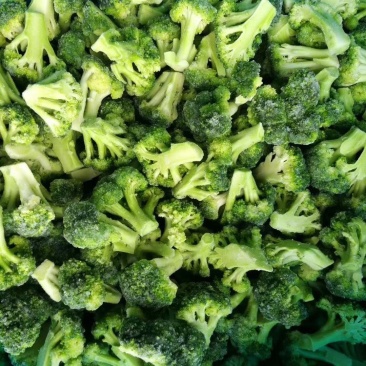 分割产品，优质西兰花