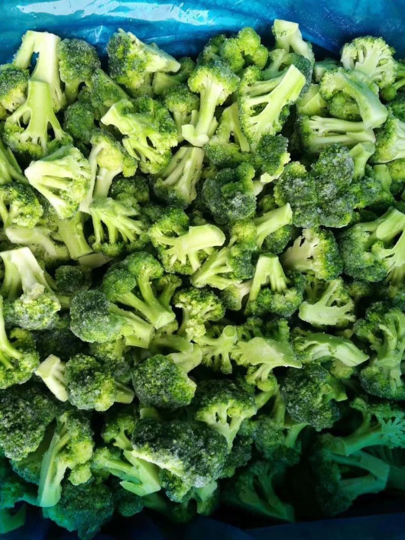分割产品，优质西兰花