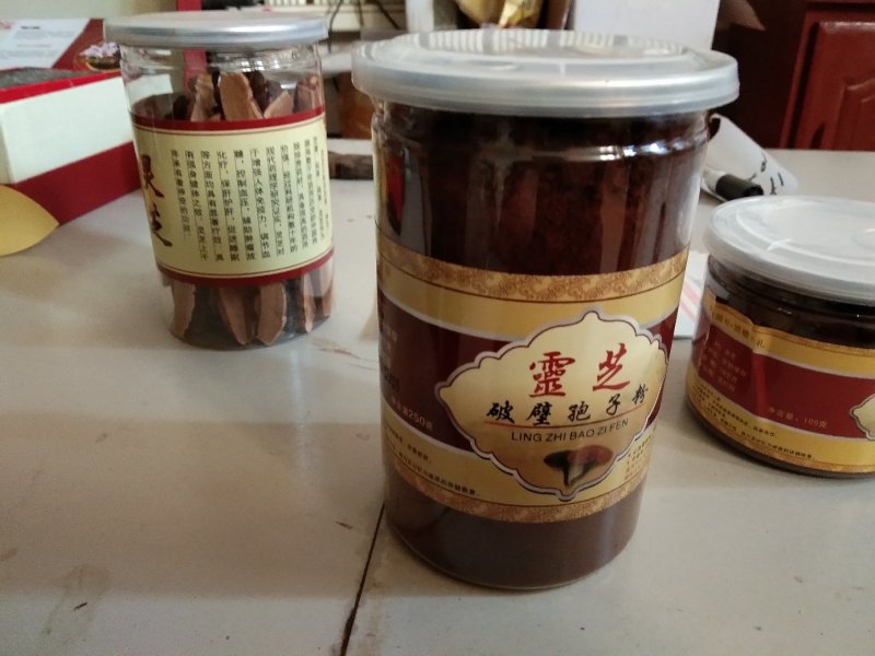 灵芝盆景，灵芝孢子粉