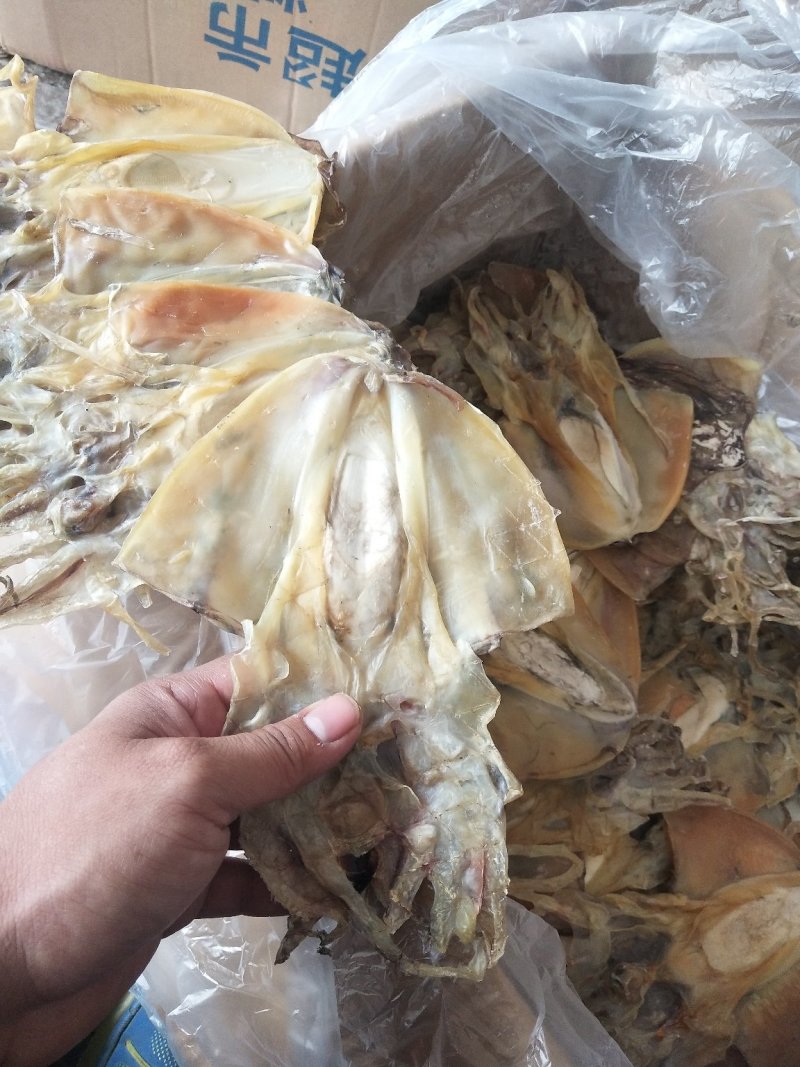 墨鱼干。一包净重400克