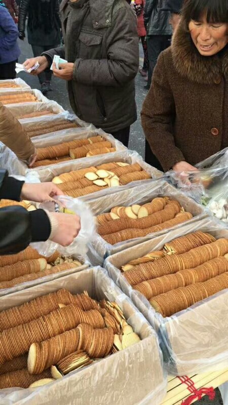 蛋黄薄饼脆，饼干，年货，赶集热卖