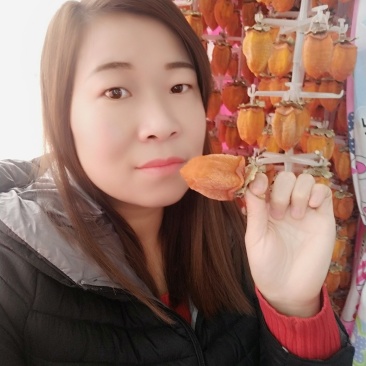 富平柿饼精美独立包装大量天然霜降柿饼批发