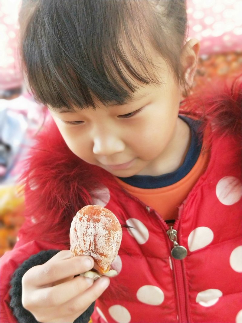 富平柿饼精美独立包装大量天然霜降柿饼批发
