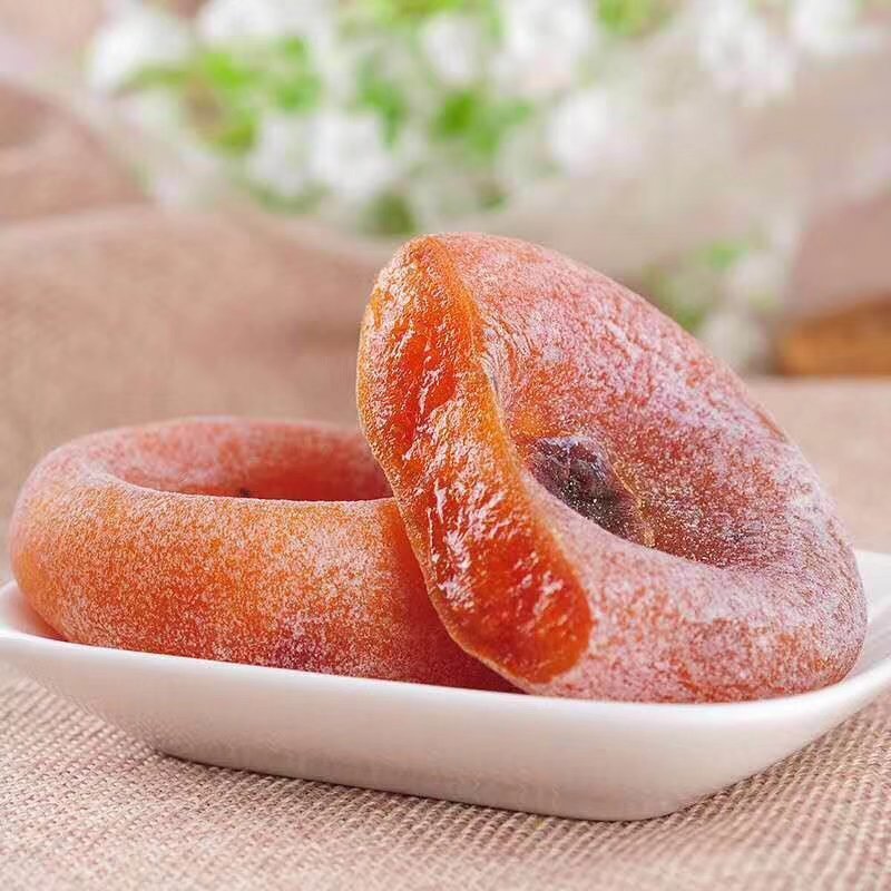 广西桂林恭城柿饼10斤带箱批发包邮
