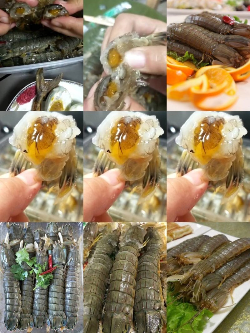 纯母腌虾爬