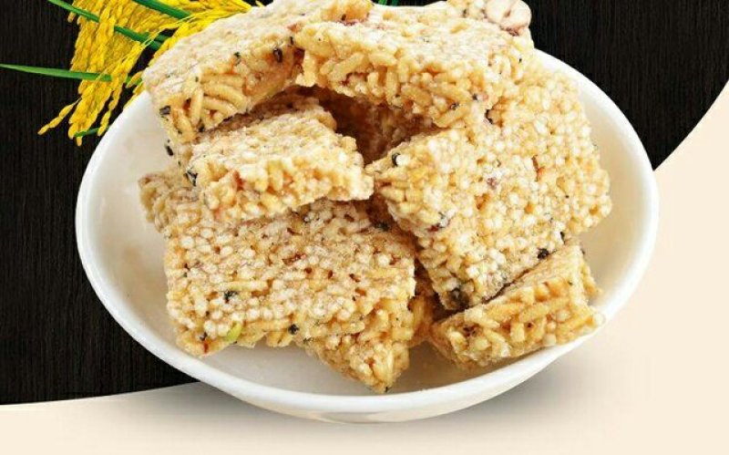 咸味养生益智炒米糖米花糖米花酥麻糖花生芝麻糖散装批发