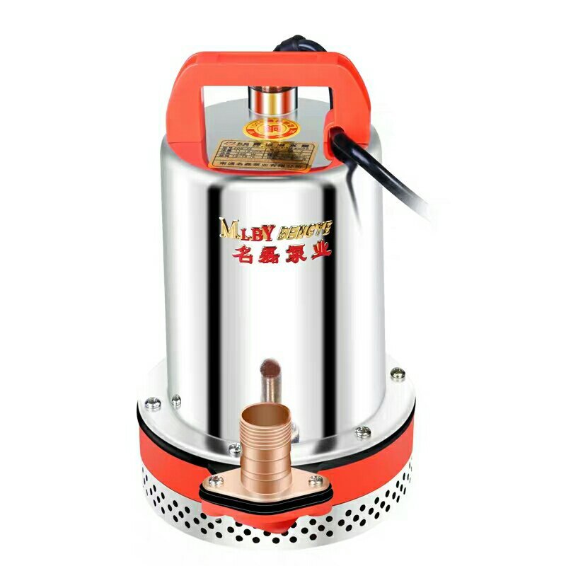 水泵直流潜水泵电瓶电动车家用农用抽水机12V24v48V
