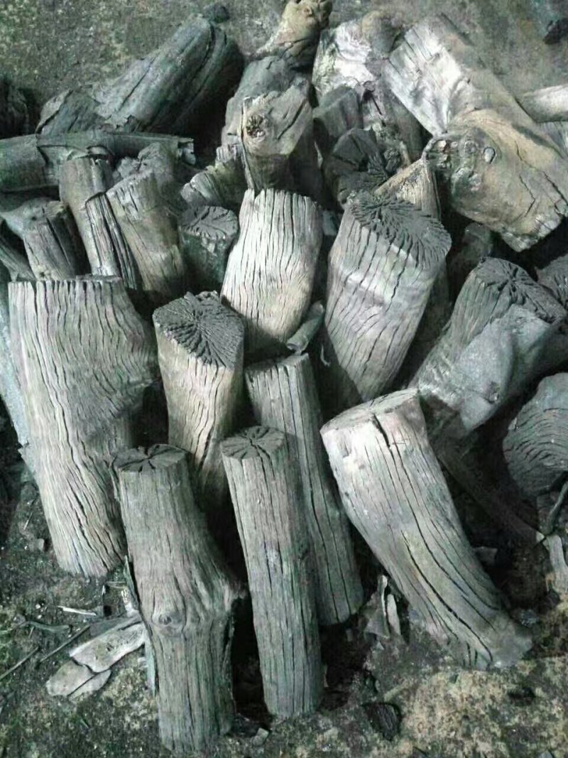 纯正荔枝木炭没炭头