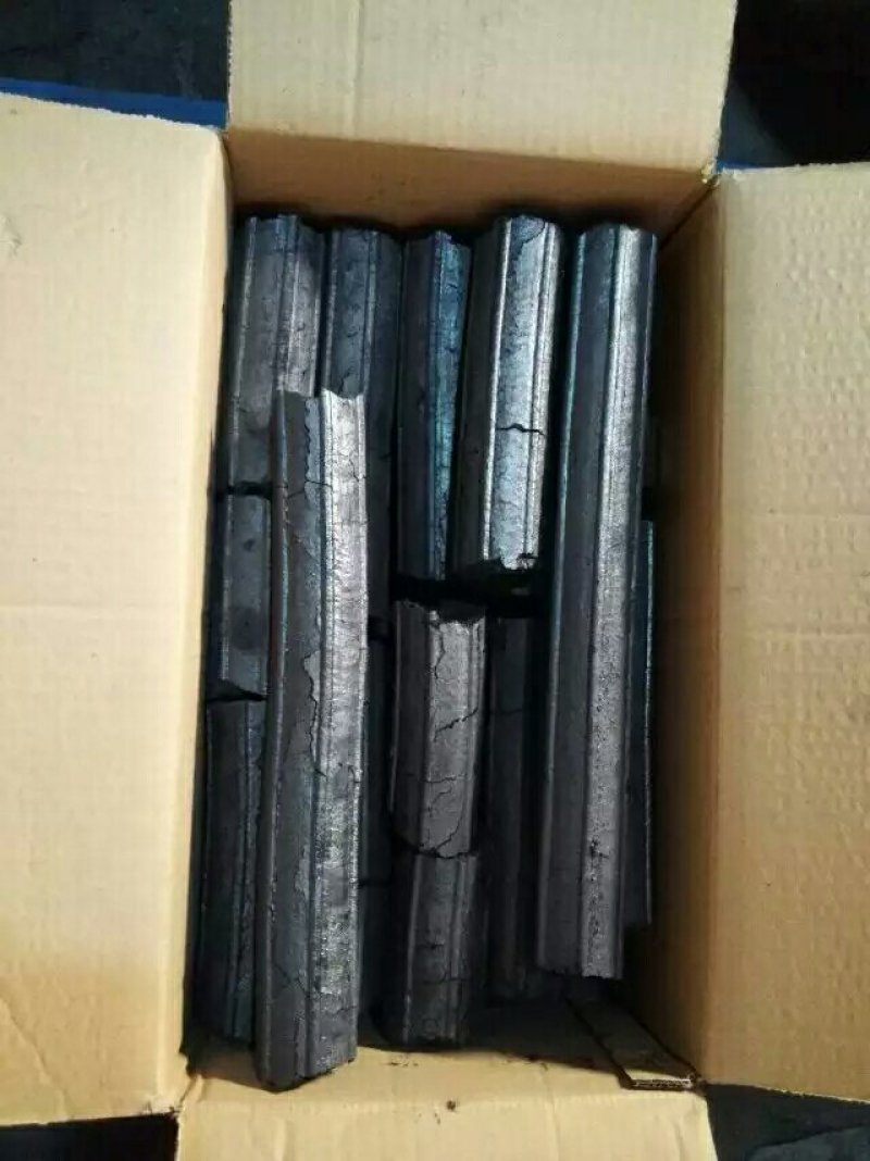 机制木炭六角