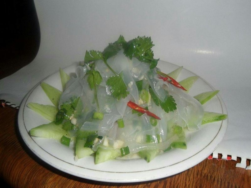 绿豆粉皮。