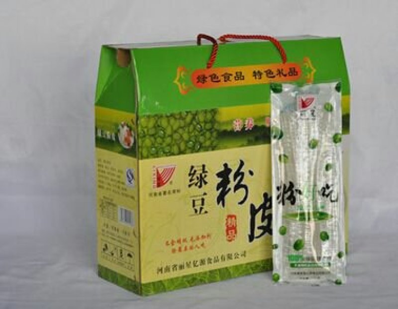 绿豆粉皮。