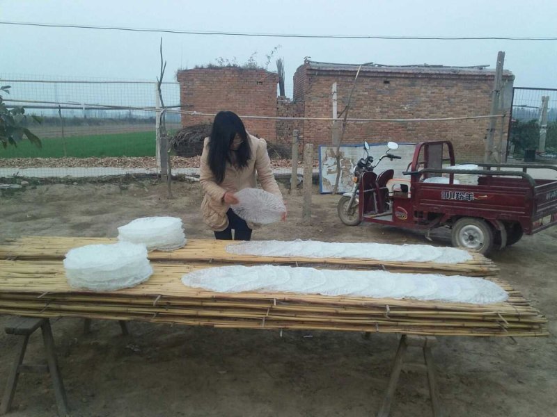 纯手工绿豆粉皮