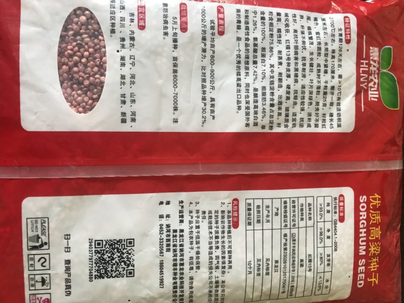 糯高粱种子