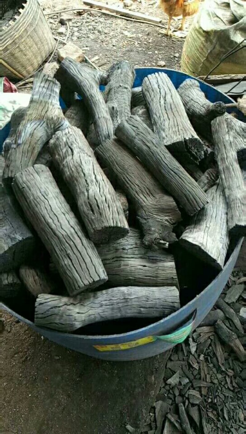荔枝树，龙眼树木炭