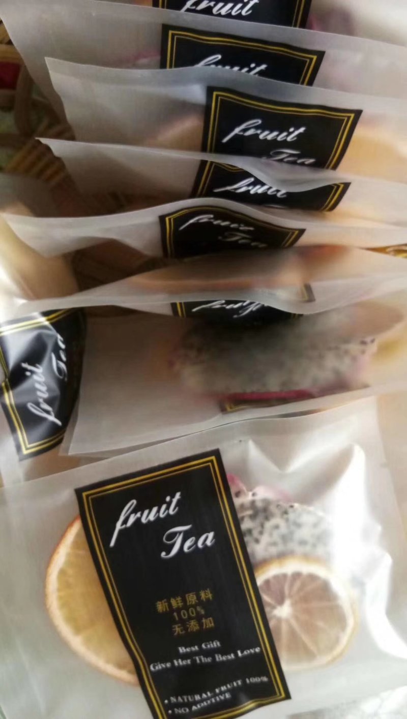 网红纯水果茶果干新鲜手工花果茶茶包小袋装花茶组合柠檬片泡