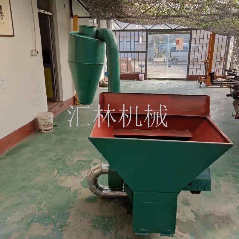 自动进料沙克龙除尘粉碎机