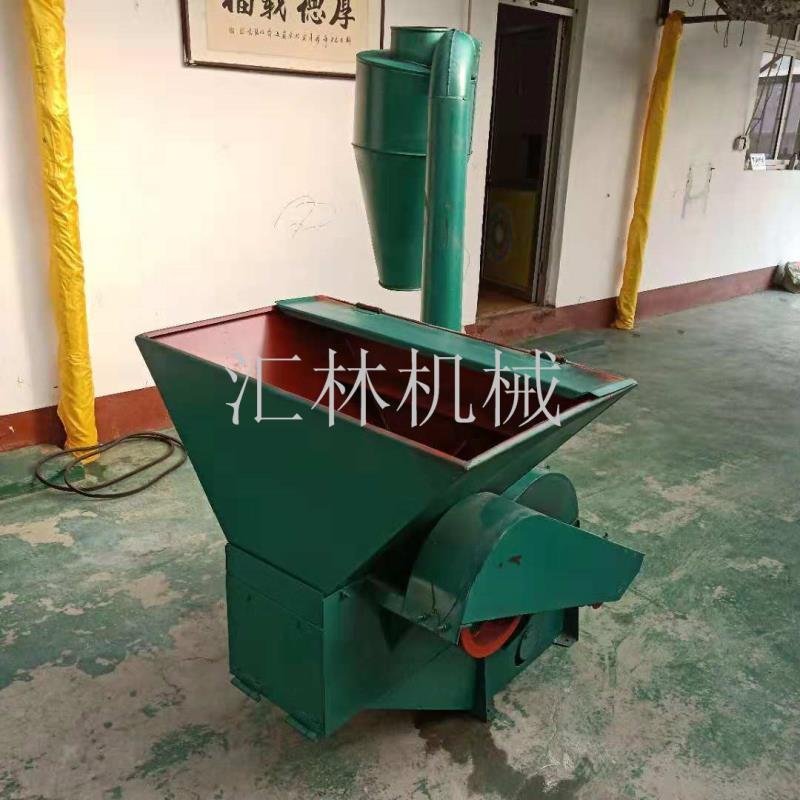 玉米秸秆自动进料粉碎机设备饲料打糠机厂家