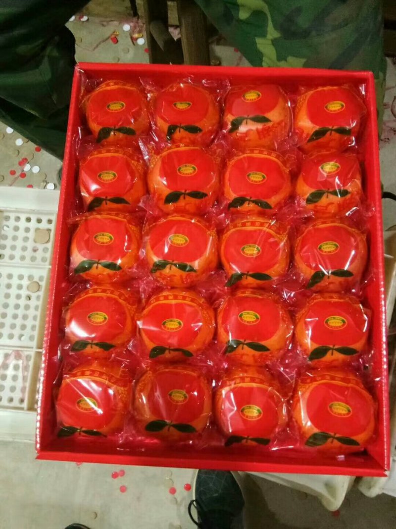 福建、南平、顺昌精品包装的芦柑、规格是6.5