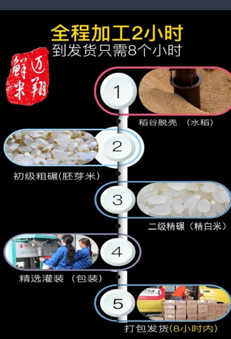 东北大米现磨鲜活大米长粒香鲜米