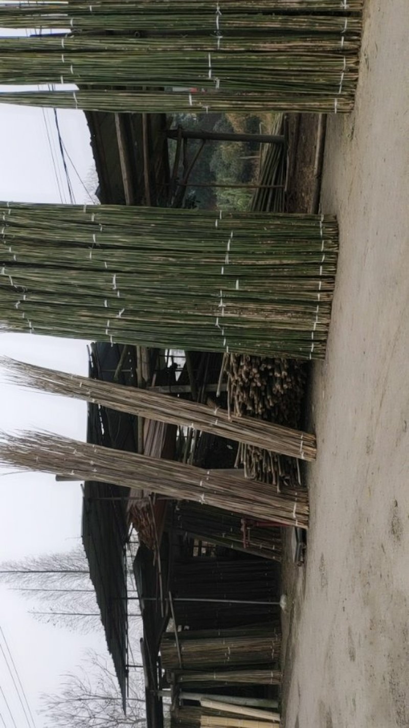 菜架竹丶竹片丶大棚竹杆