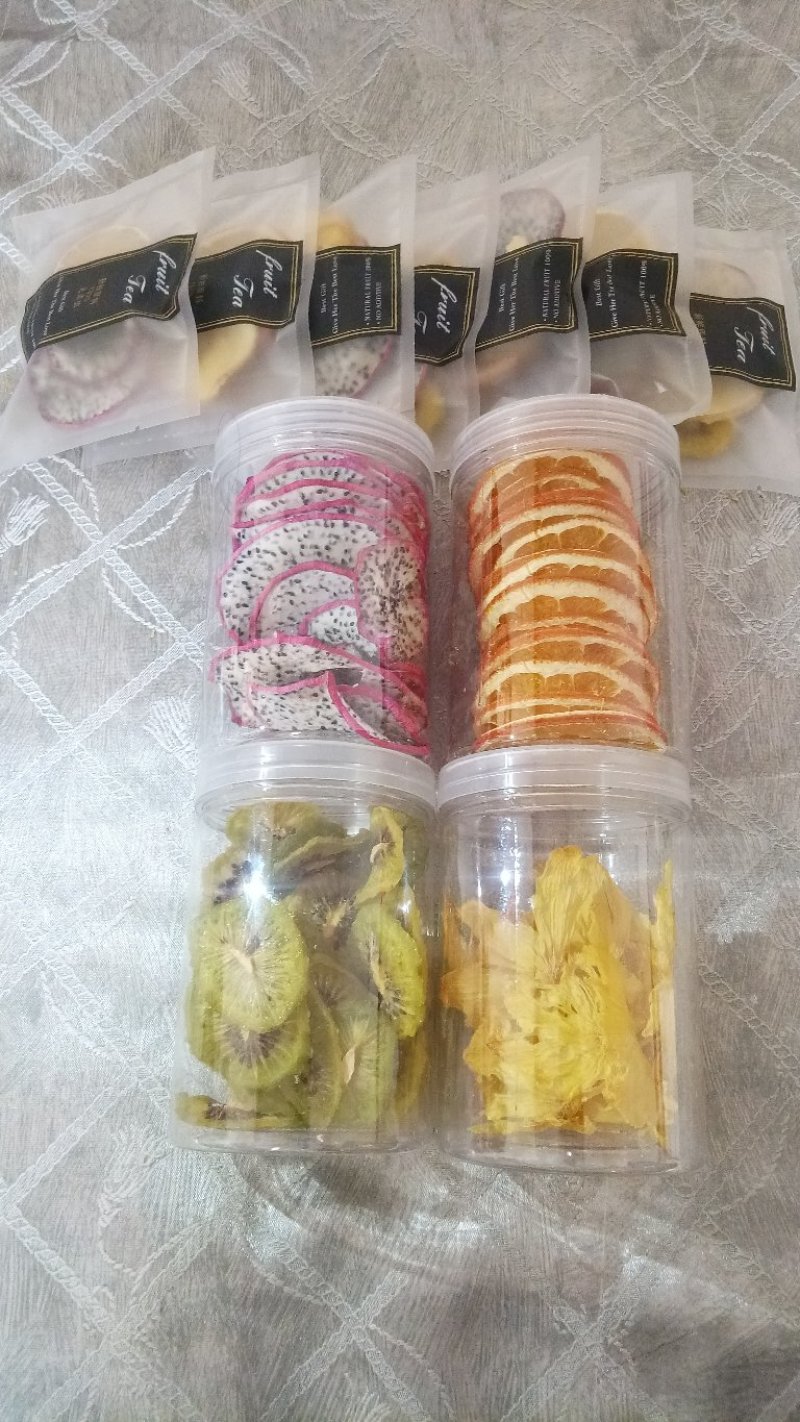 水果茶果干新鲜纯手工菠萝茶网红水果茶鲜果片冷泡果茶