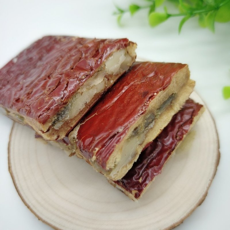 厂家批发枣夹核桃栆仁派真空包装办公休闲小零食