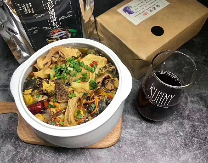 云南黑松露羊肚菌菌汤包