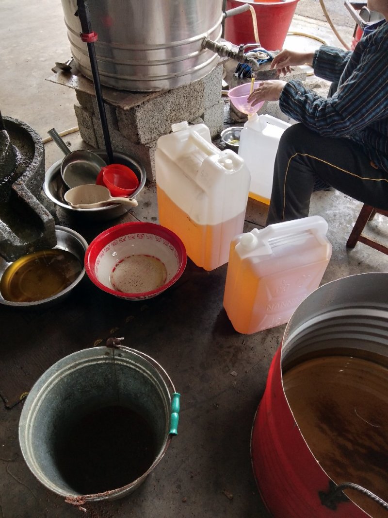 山茶油正宗自家老树茶籽油如假包换油质好包邮
