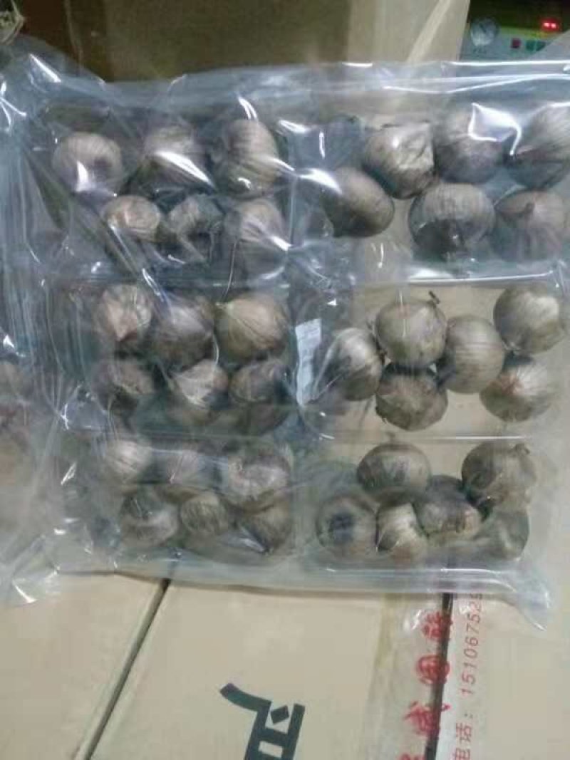 黑蒜，独头黑蒜，多瓣黑蒜，山东金乡黑蒜