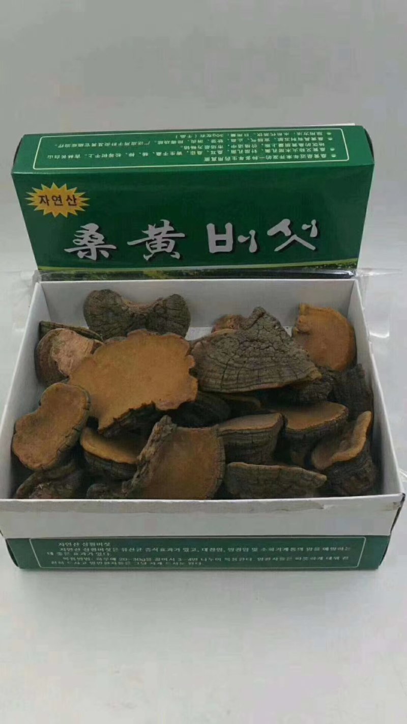 特别推荐，朝鲜桑黄，一盒一斤，一斤起包邮，量大价优