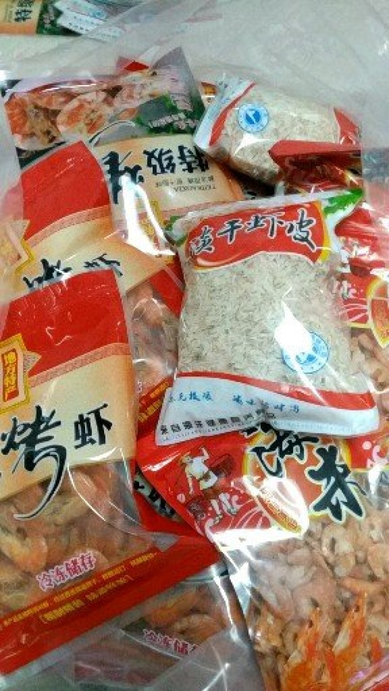 渤海烤虾虾干